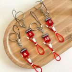Blood Group Keychains
