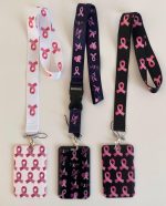 Cancer Awareness Lanyard Three Design