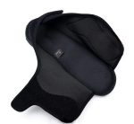 Diabetic Shoes Plain Black Open Front side - Image 2