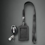 Lanyard & Retractable Cardholder 3 Pieces Black Color 1. jpeg