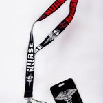 Nurse Design Lanyard Cardholder