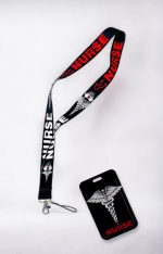 Nurse Design Lanyard Cardholder