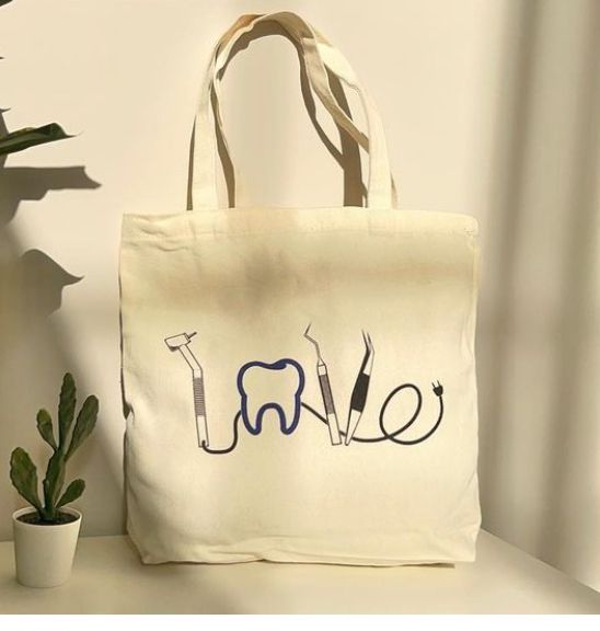 Tote_Bag I Love Dentist Tote_Bag I Love Dentist - Image 1